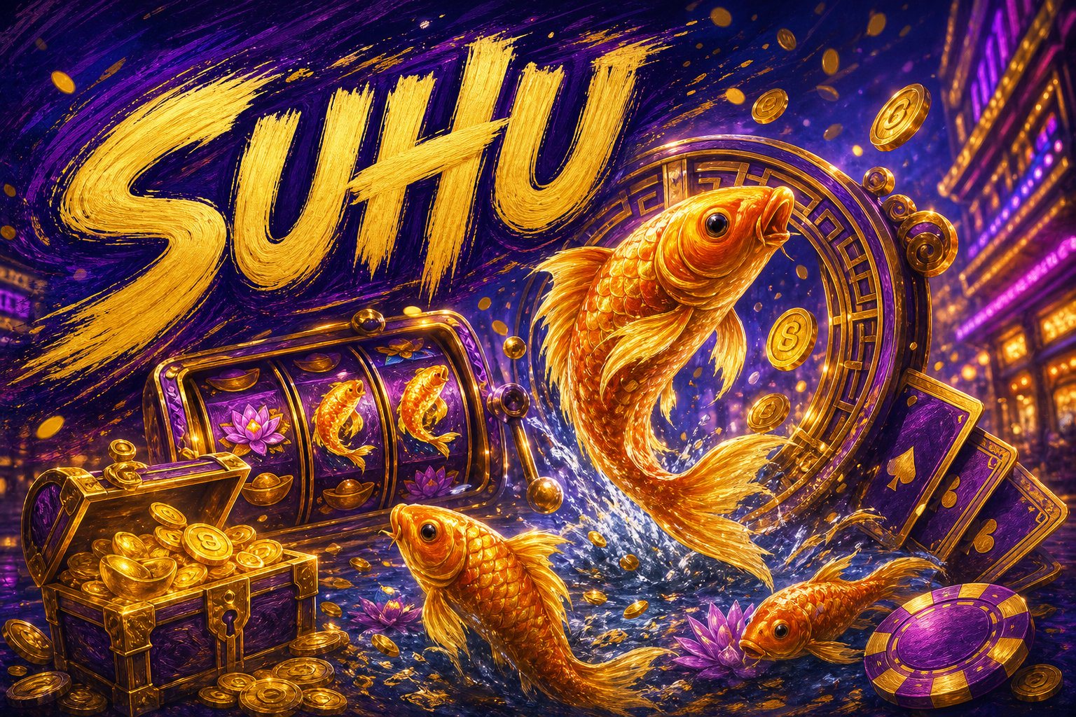 Halaman promosi SUHU berisi daftar bonus deposit dan hadiah absen