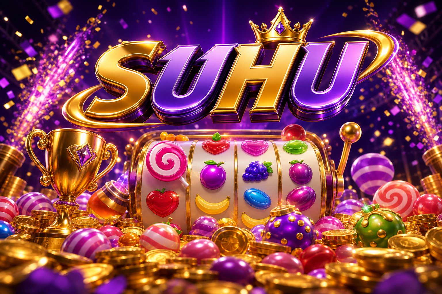 Tampilan lobi permainan Starlight Princess di SUHU dengan menu hadiah